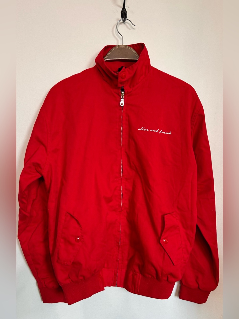 OLIVE AND FRANK “HEARTBREAKER” BOMBER JACKET
